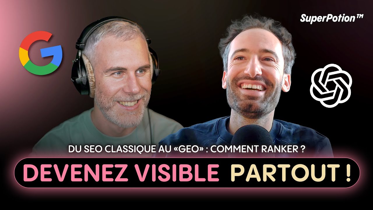 STRATÉGIE SEO & IA : COMMENT POSITIONNER VOTRE MARQUE SUR GOOGLE ET CHATGPT ?