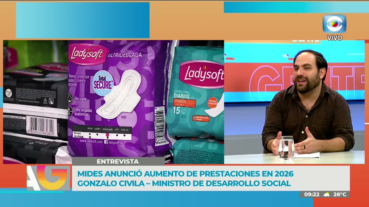 Entrevista- Mides anunció prestaciones nuevas/ Gonzalo Civila, ministro
