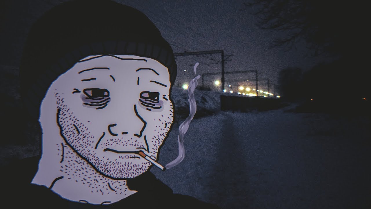 юность грома  - Курю под дождем (Slowed + Reverb) [Doomer music|DoomerWave] #doomer #music #svarka
