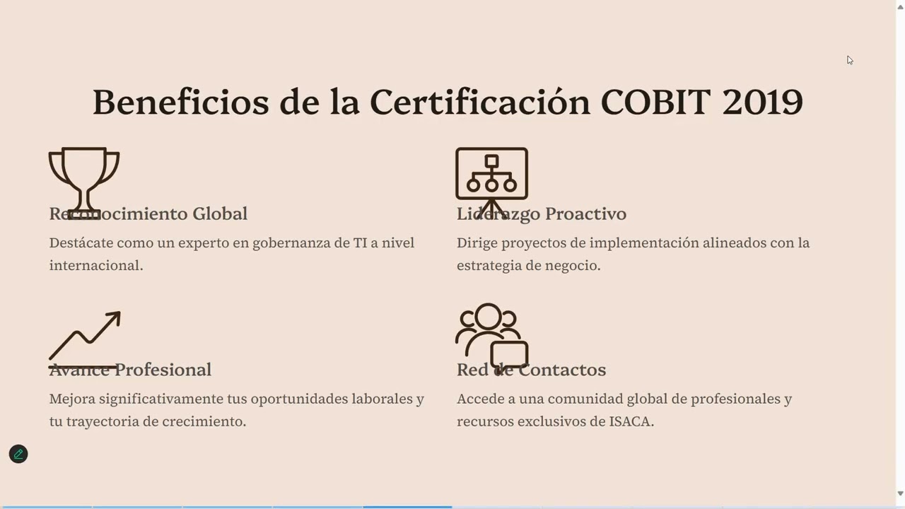 COBIT 2019 - Gobernanza y Gestion de TI de Clase Mundial