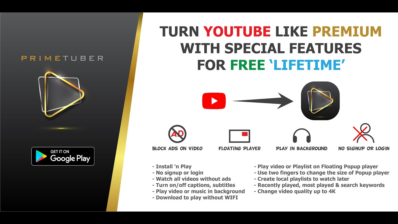 PrimeTuber - Block Ads On Video