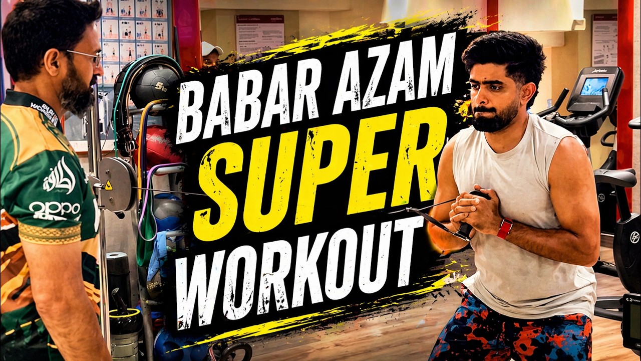 Babar Azam Workout | Batsman Workout