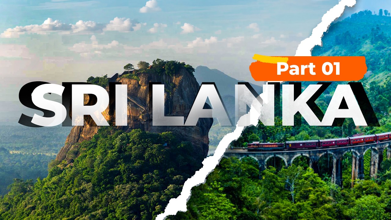 India to Sri Lanka Budget Trip ✈️ Train, Bus & Sigiriya Rock | Part 1