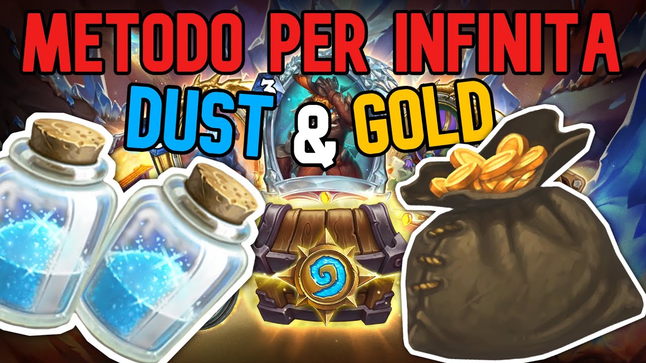 Il SEGRETO per ottenere PIU' CARTE su Hearthstone: Massimizza la DUST e ORO!!