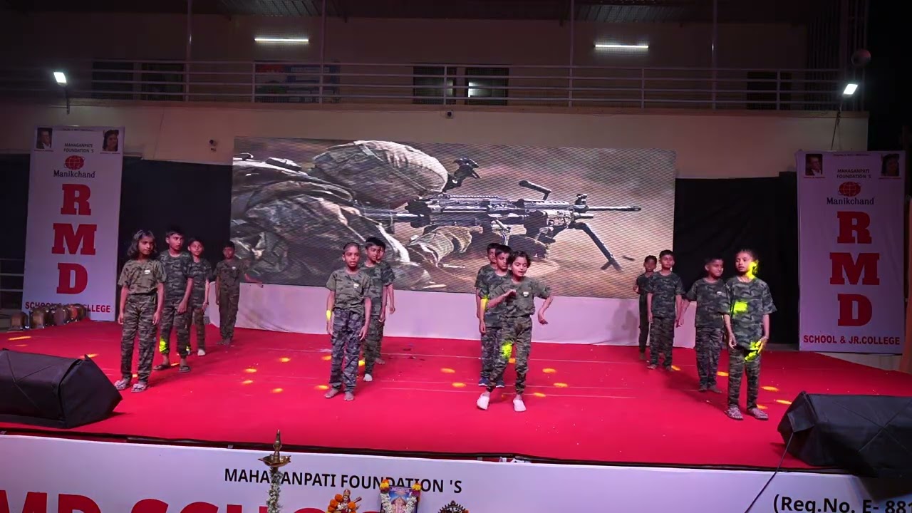rmd schooljrcollege Ranjangaon ganpati