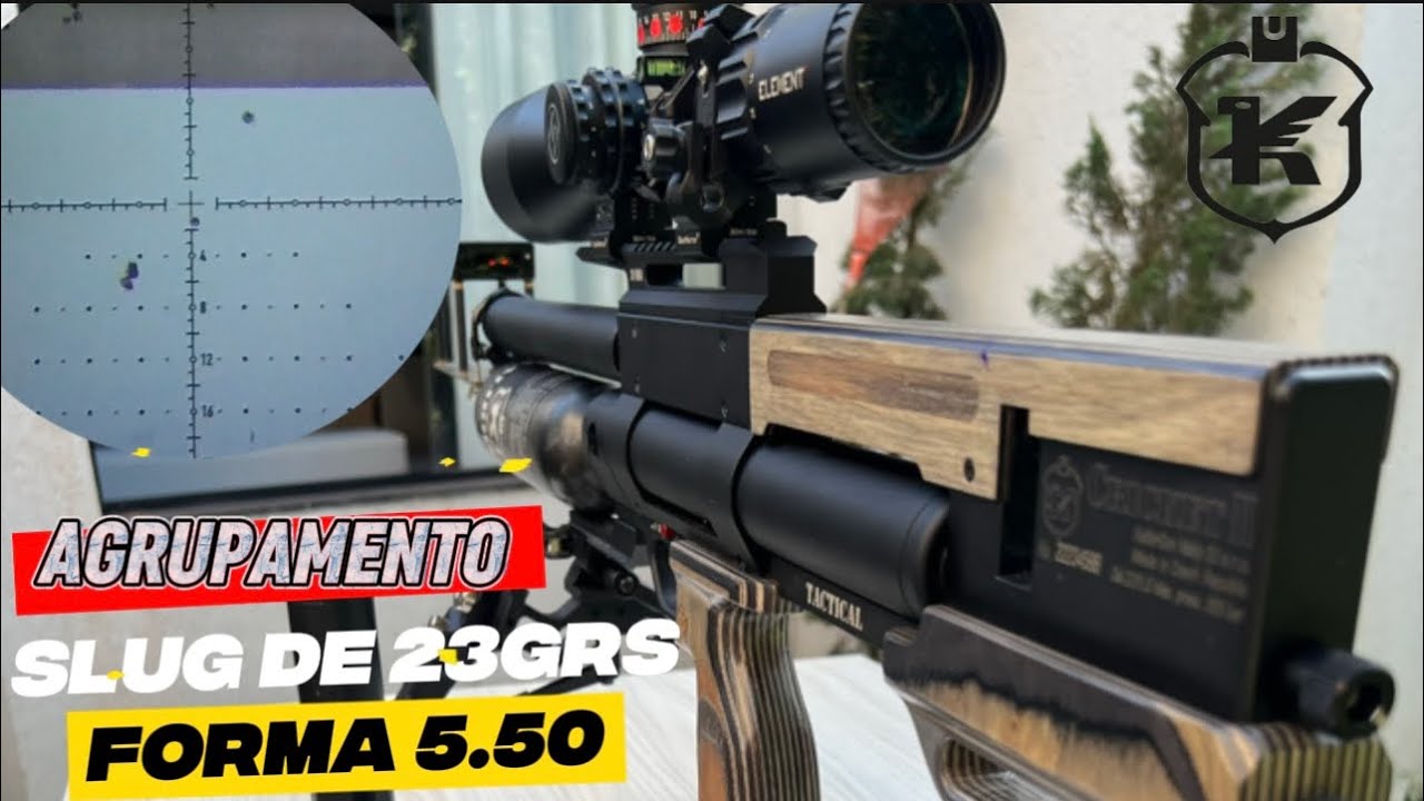 Cricket 2 Tactical compacta’ Agrupamento slugs 