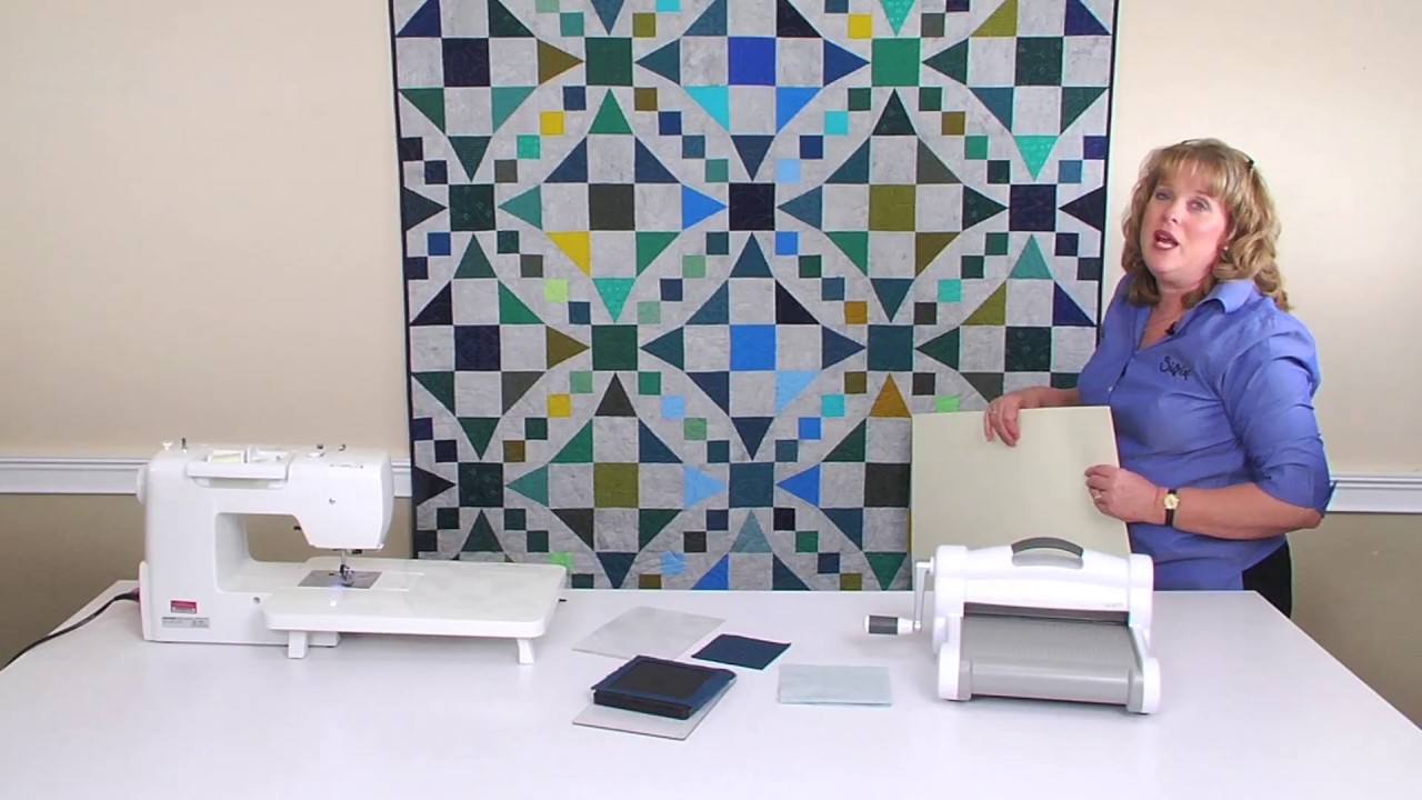 How to Piece the Ocean Breeze - Block #4 - Sizzix