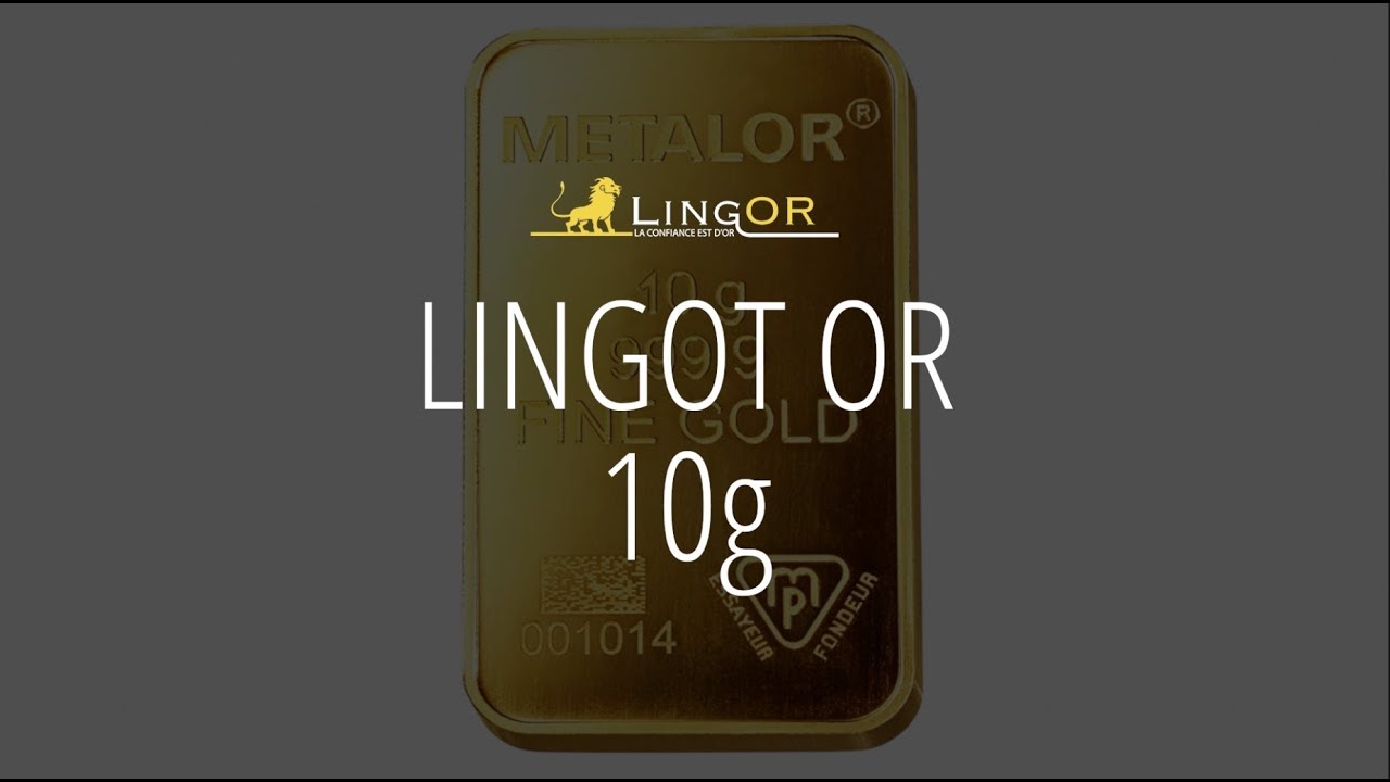 Lingot Or 10g - LingOr