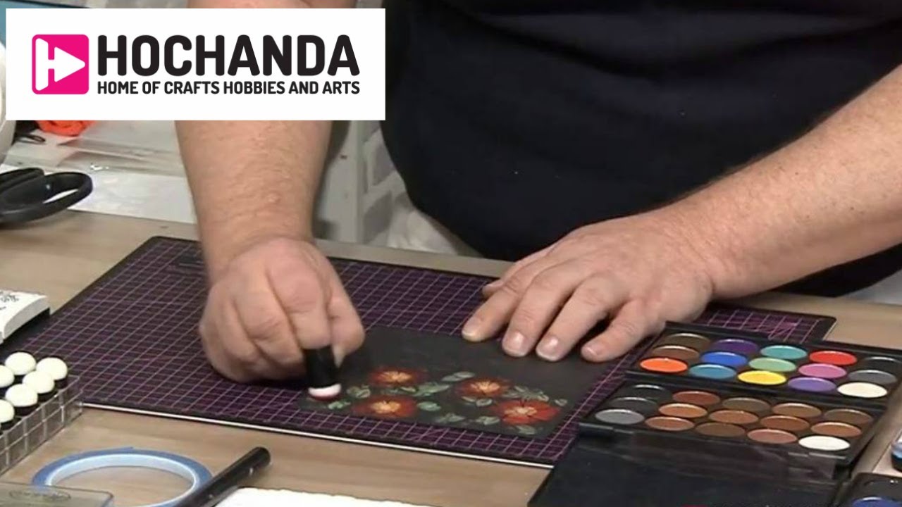 Crafting with John Lockwood and Mica Magic at Hochanda - Craft Tutorials and Live Demonstrations