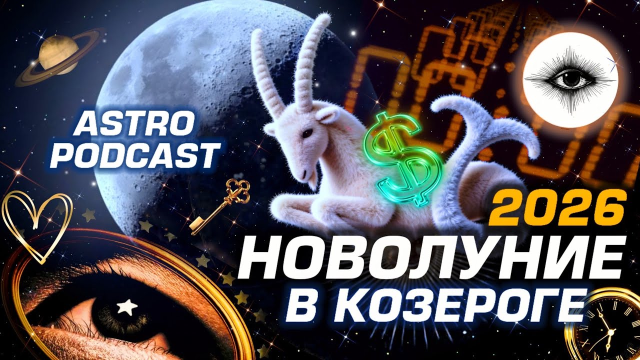СЧАСТЛИВОЕ НОВОЛУНИЕ В КОЗЕРОГЕ ✨ ПРОГНОЗ НА МЕСЯЦ ✨ РАЗБОР АСТРОЛОГА КАЖДОМУ ЗНАКУ ЗОДИАКА