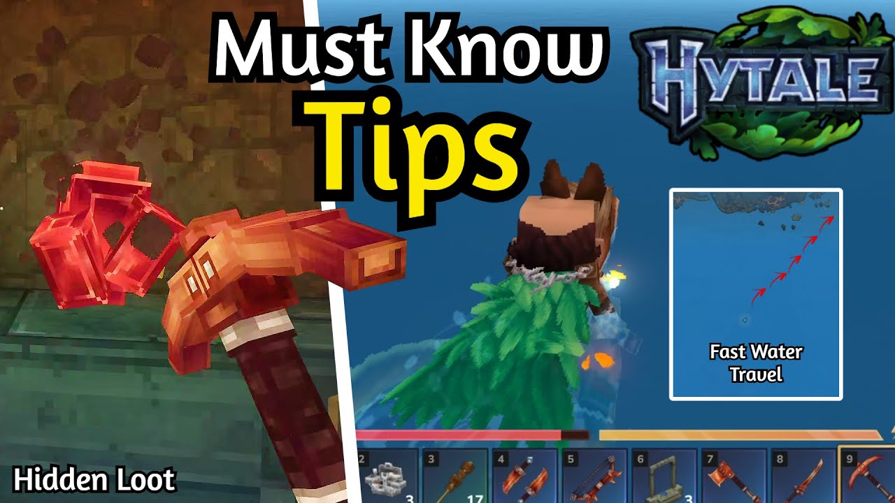 10 советов, которые обязательно нужно знать в Hytale