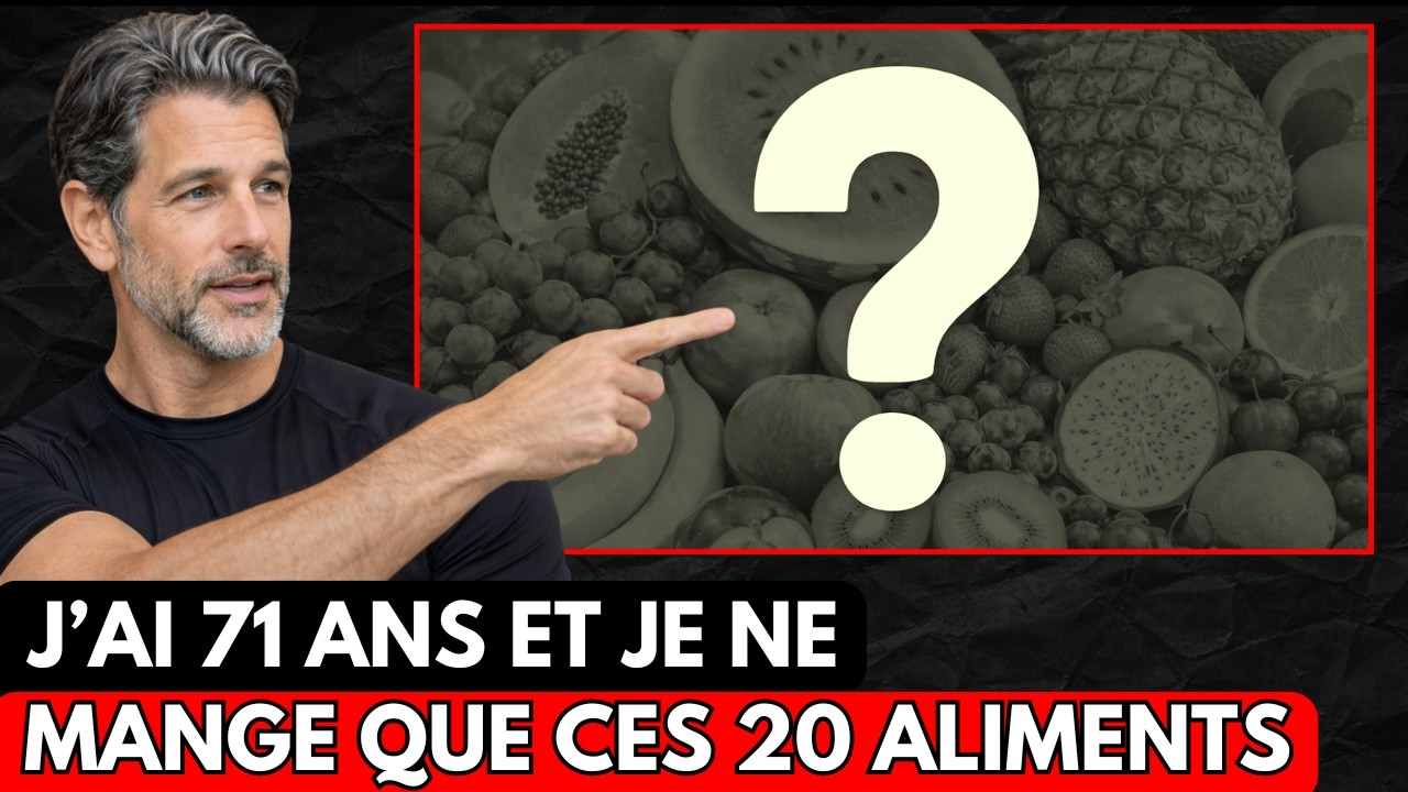 TU ne DEVIENDRAS JAMAIS « VIEUX » si TU MANGES CES 20 ALIMENTS ANTI-ÂGE