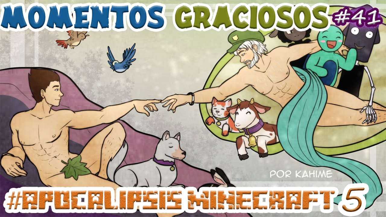 EL SUPER CUADRO  | APOCALIPSIS MINECRAFT 5 | MOMENTOS GRACIOSOS #1