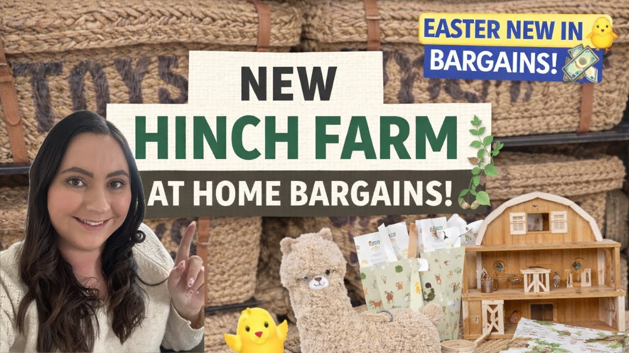 NEW Hinch Farm at Home Bargains 🌿🐣 | Easter Decor Come Shop With Me!