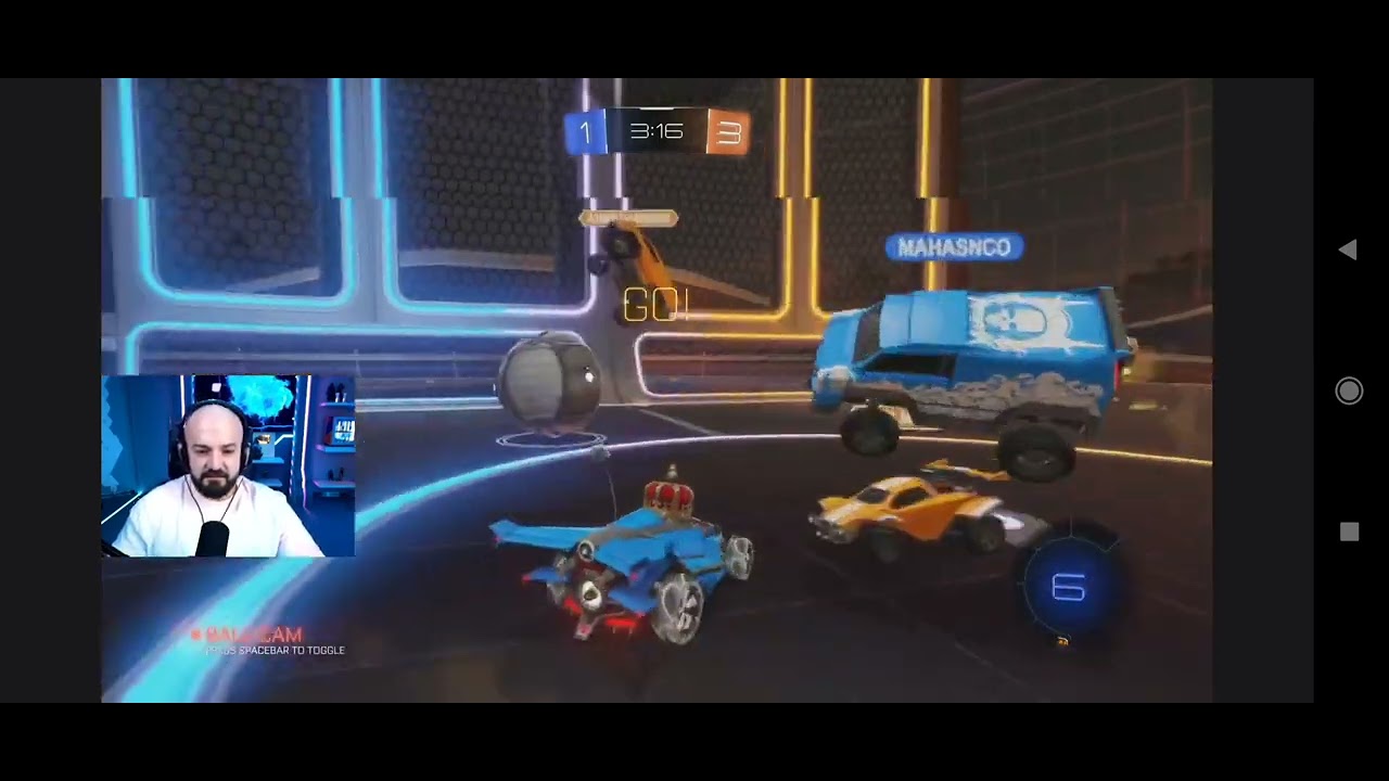 MAHERCO Rocket League 🥴 اذا انت 😔 مكتئب شاهد الفيديو 😂😱🤣🤯 وراح تفرط ضحك. امتع لعبة مع تيم ماهركو