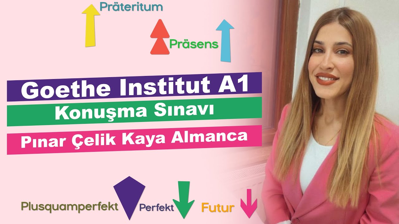 Pinar Celik Kaya ile Almanca /Goethe Institut A1 Konuşma Sınavı / Goethe Institut A1 Sprechen