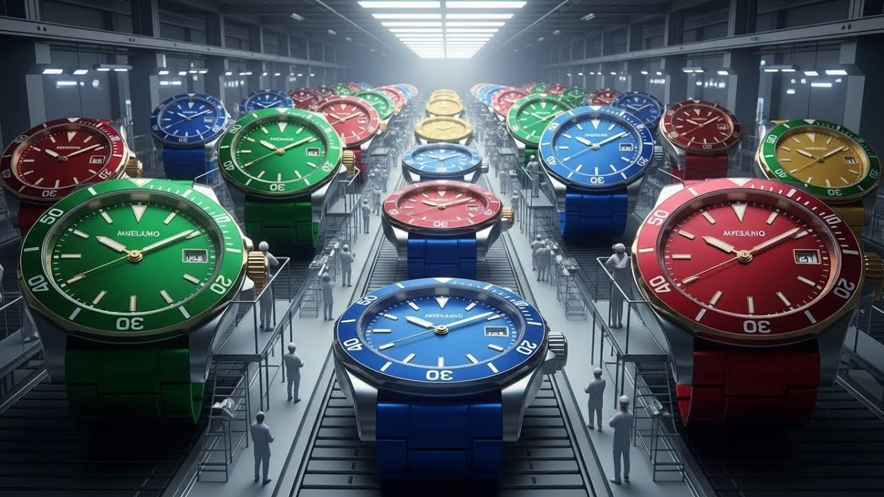 The Making of Automatic Watches Assembling Tiny Gears for Kinetic Movement