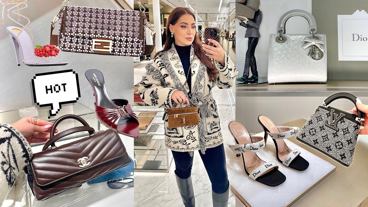 Luxury shopping & 3 New Chanel Unboxings! Fresh Hot Launches from PRADA, YSL, GUCCI, FENDI & DIOR 🔥 