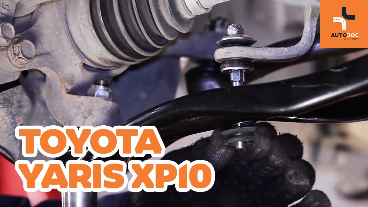 Come sostituire un braccio oscillante anteriore su TOYOTA YARIS XP10 TUTORIAL | AUTODOC