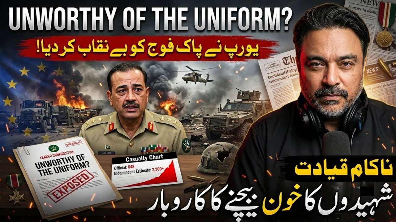 UNWORTHY OF THE UNIFORM? Europe's DAMNING Report on Pakistan Army EXPOSED!