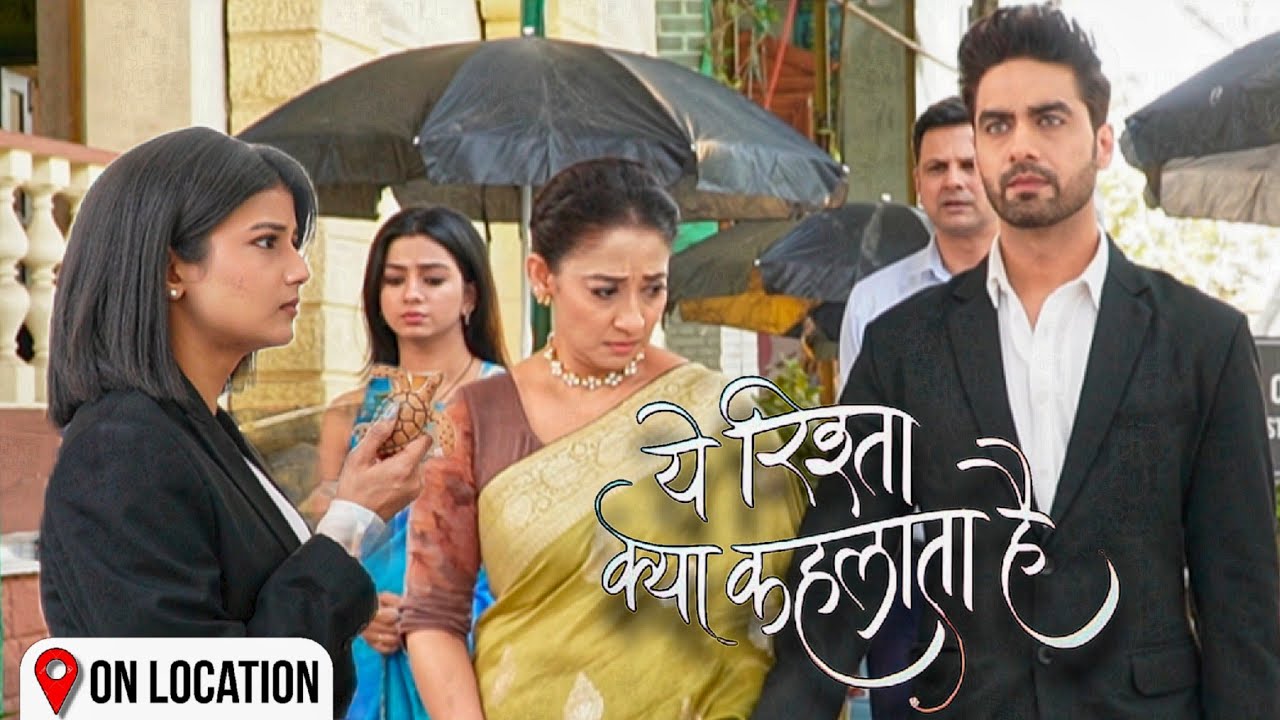 YRKKH | Vidhya की गलती से हुई Armaan Abhira की तकरार | Abhira ने Armaan को मारा तना | On Location