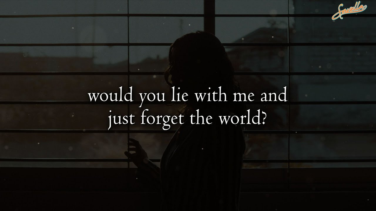 Would you lie with me and just forget the world? 🥹😭 EMOTIONAL acoustic cover