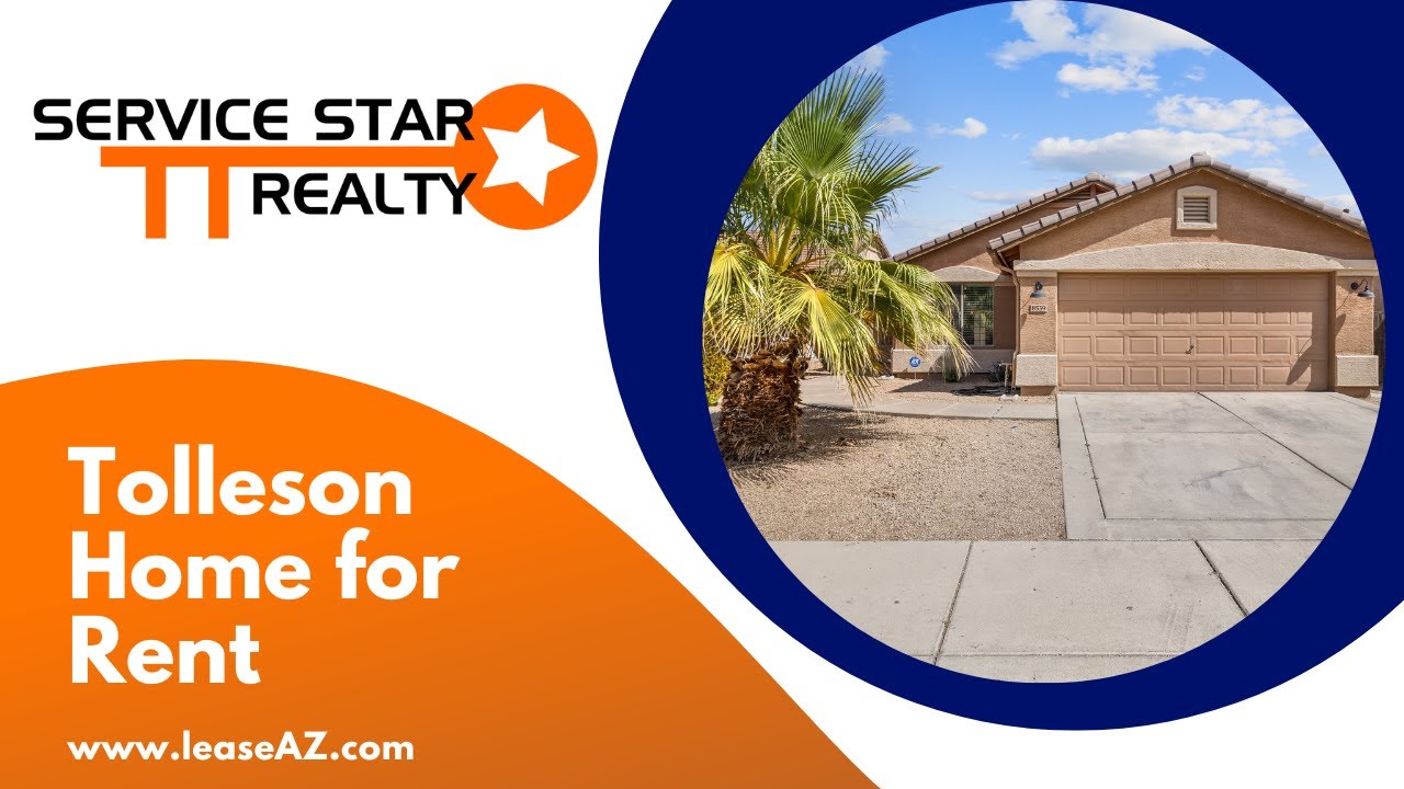 Аренда дома в Толлесоне (3 спальни, 2 ванные комнаты) от Tolleson Property Management, Аризона | Service Star Realty