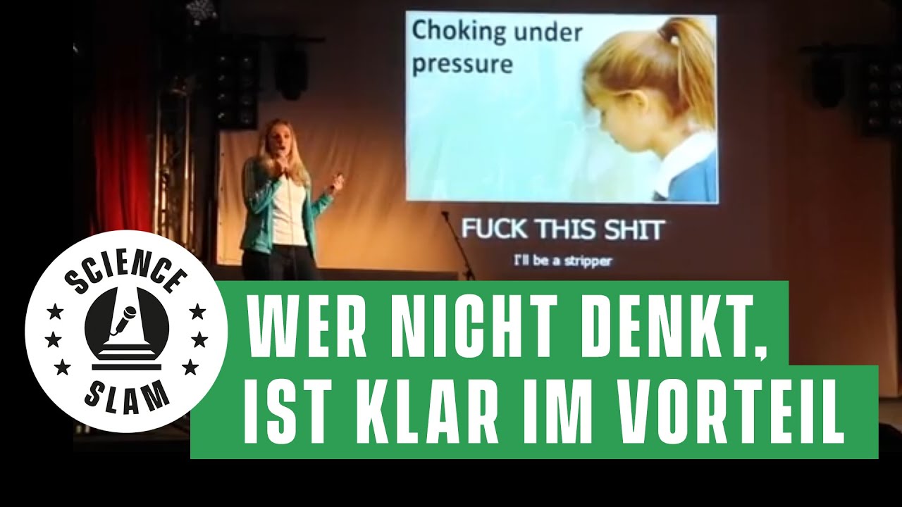 Wer nicht denkt, ist klar im Vorteil (Vanessa Wergin - Science Slam)