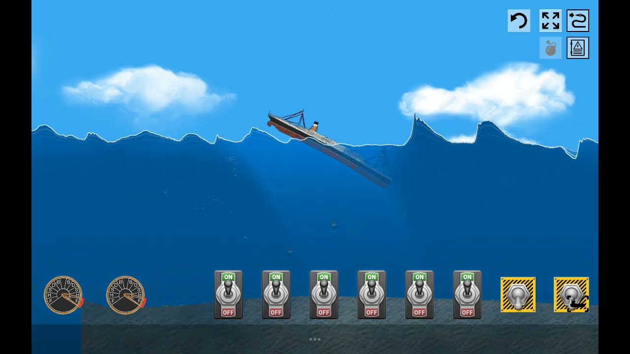 Floating sandbox mobile 