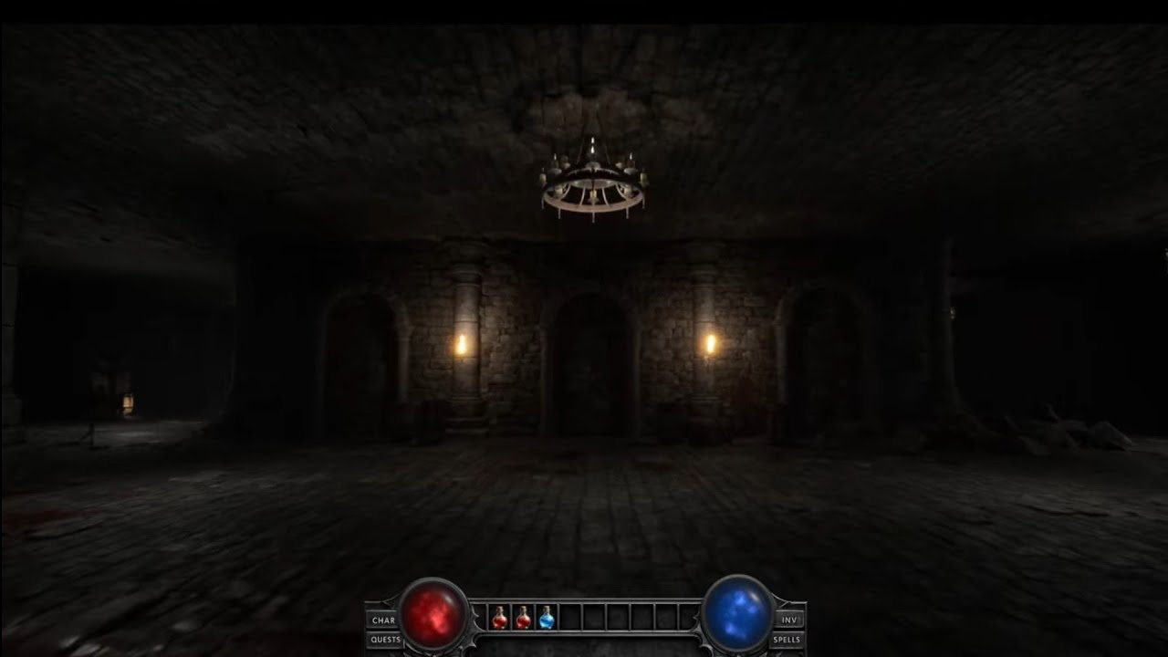 Diablo 1 in First Person - The Butcher. (Lighting Edit)