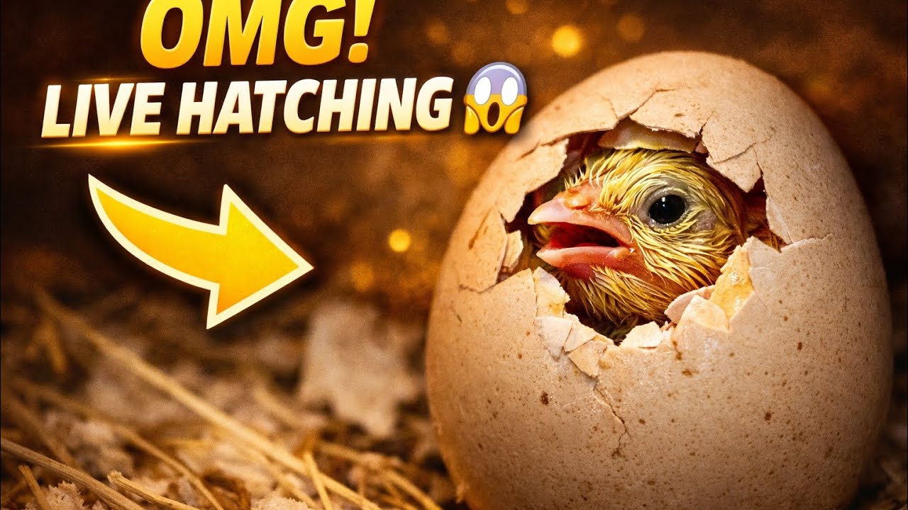 🐣 Miracle Moment! Crack Egg Se Live Chick Nikal Gaya 😱✨