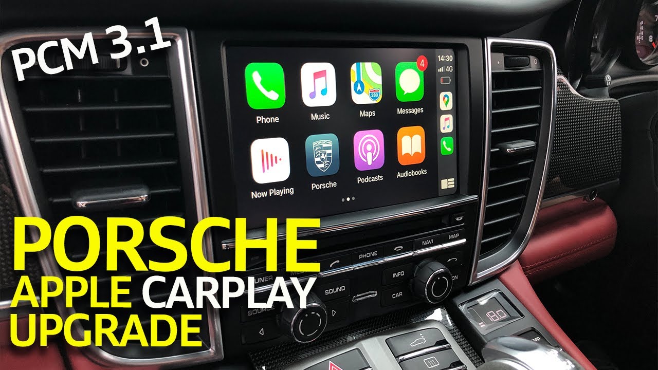 Porsche Apple CarPlay Retrofit