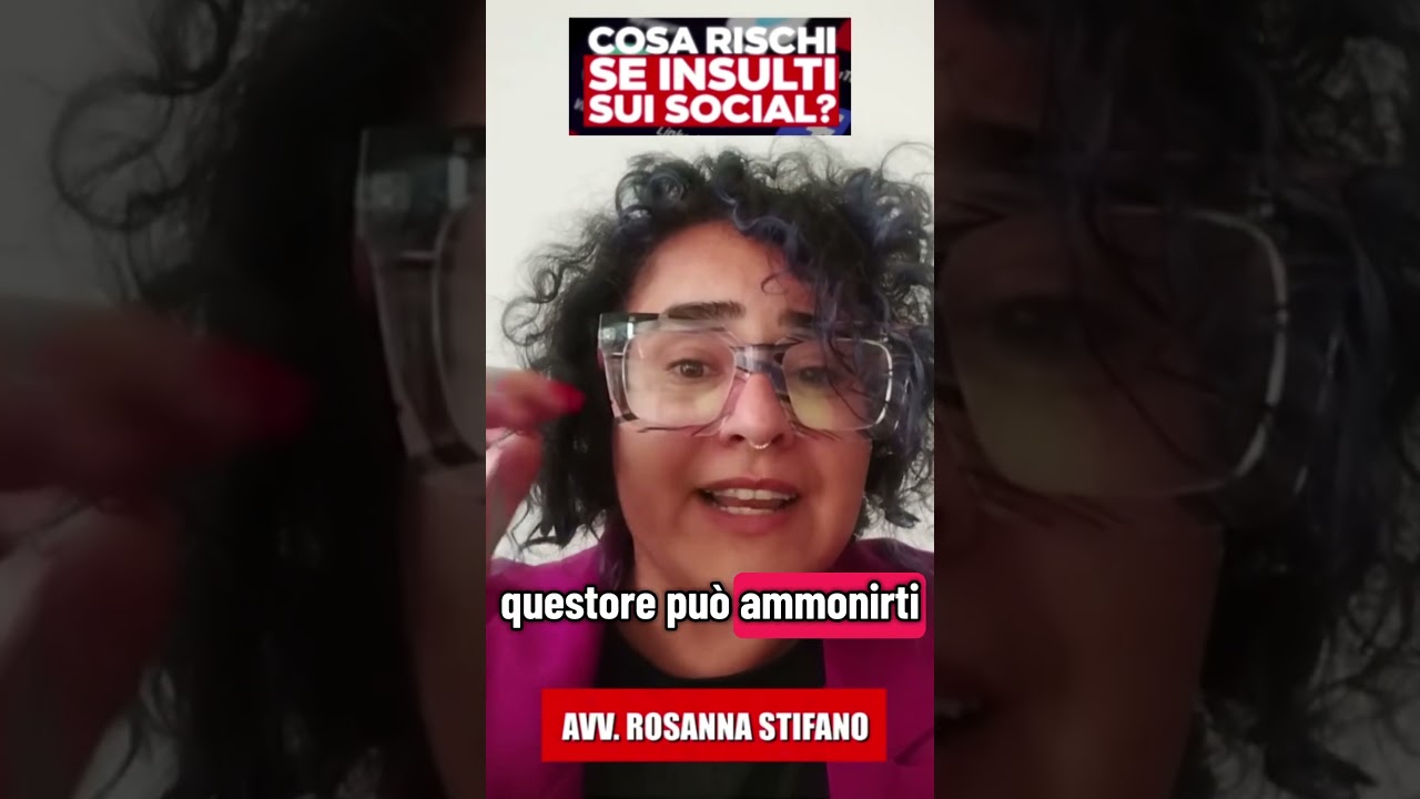 INSULTARE ONLINE &Egrave; REATO #reato #socialmedia #neiperte #online #insulto #tiktok #avvocato #perte
