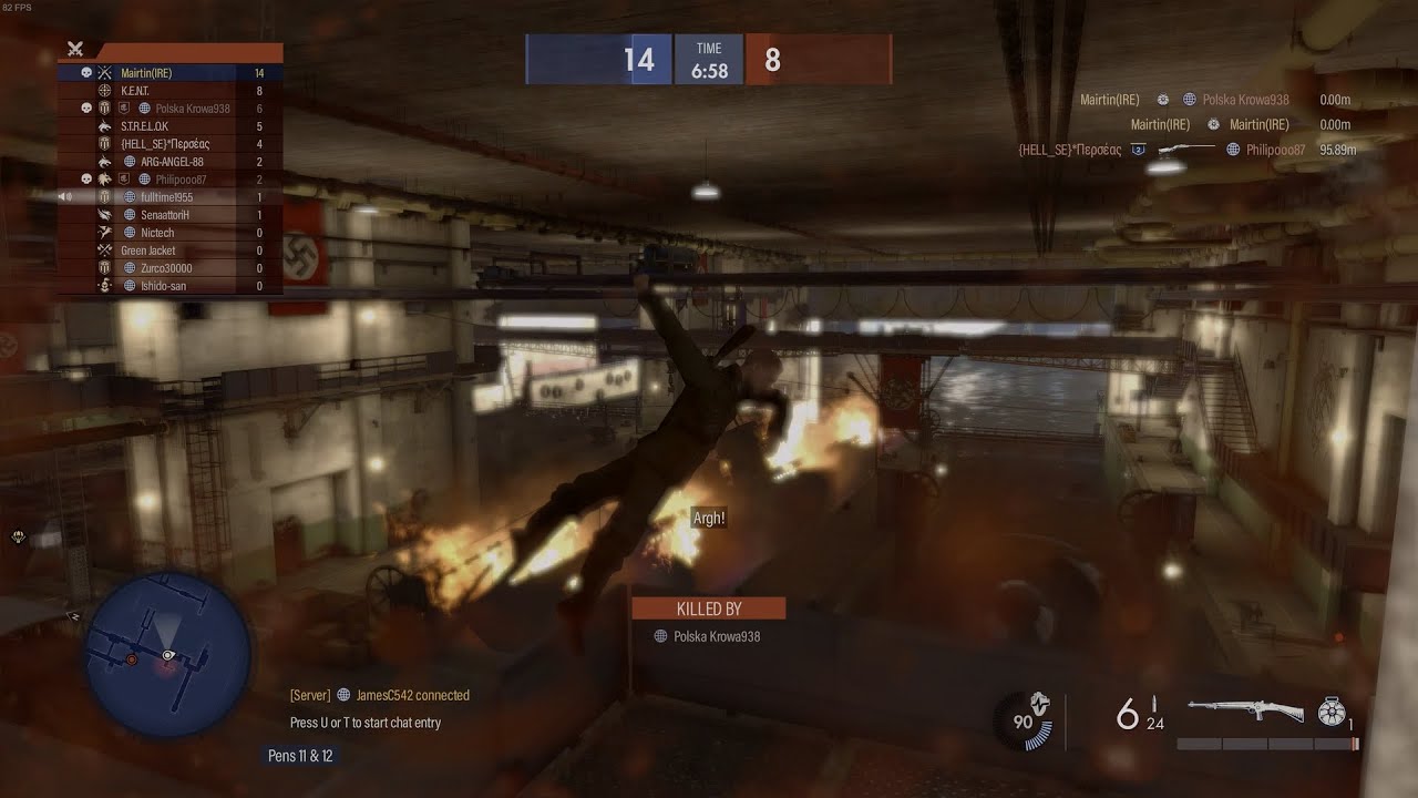 Sniper Elite 5 -  Kraken's Liar - Multiplayer. Winning a match is becoming a rare occurrence.
