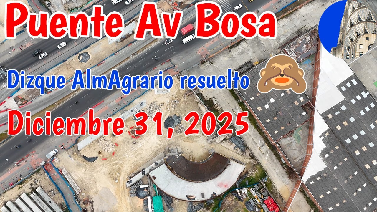 Puente Bosa Estación Av Las torres Terminal del Sur Diciembre 31 2025