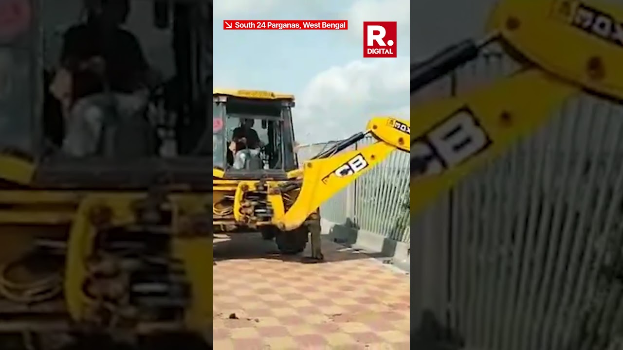 Administration carries out demolition drive to remove illegal structures in the Moukhali area