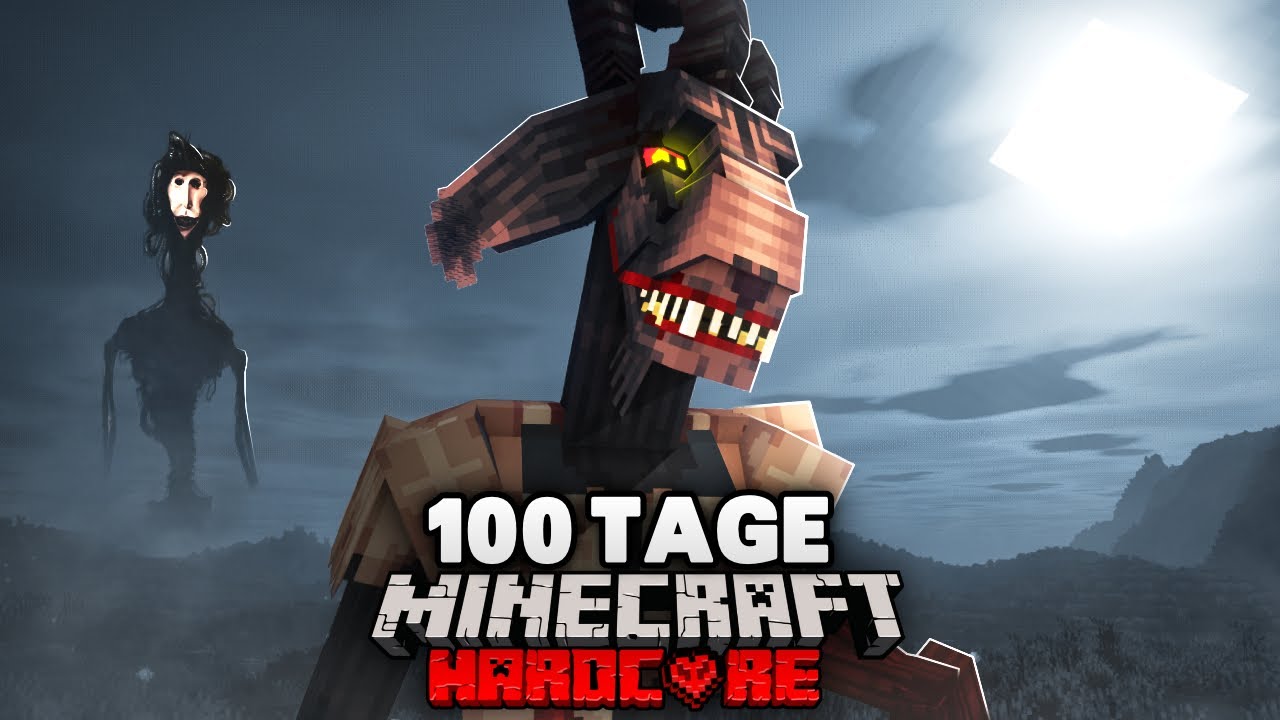 Ich habe 100 Tage auf einer HORROR INSEL in Minecraft Hardcore &uuml;berlebt (Teil 2)