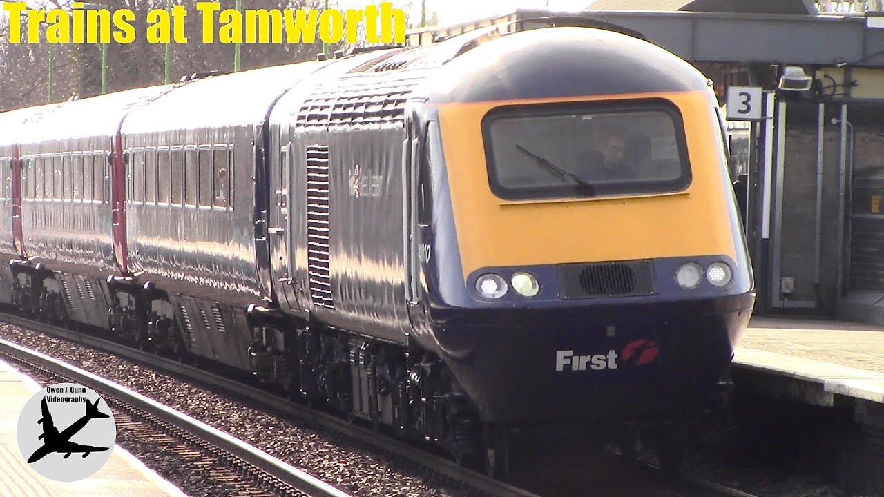 Trains at Tamworth | 21/02/19 inc. Hull Trains HST!