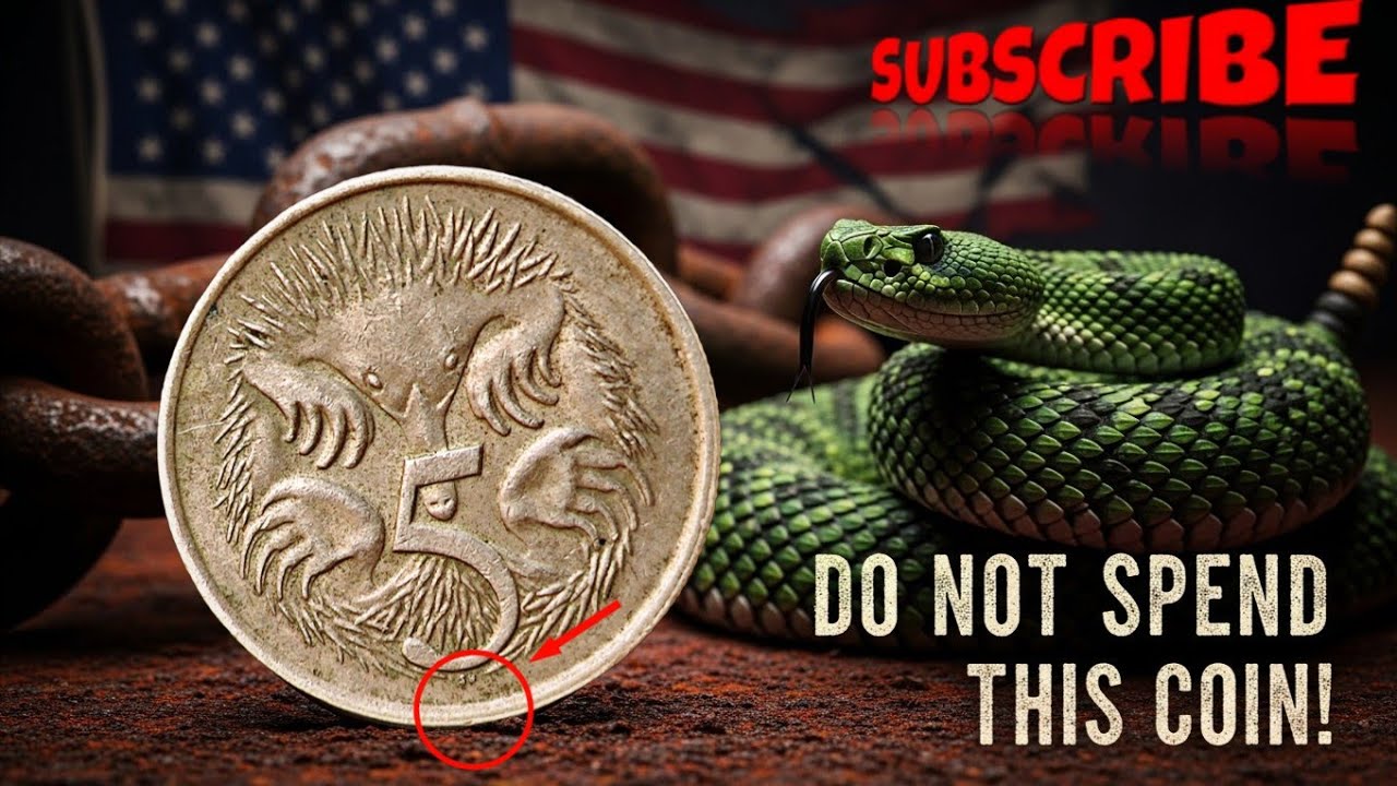 TOP 5 Rare Australian 5-Cent Coins Worth Millions 💰