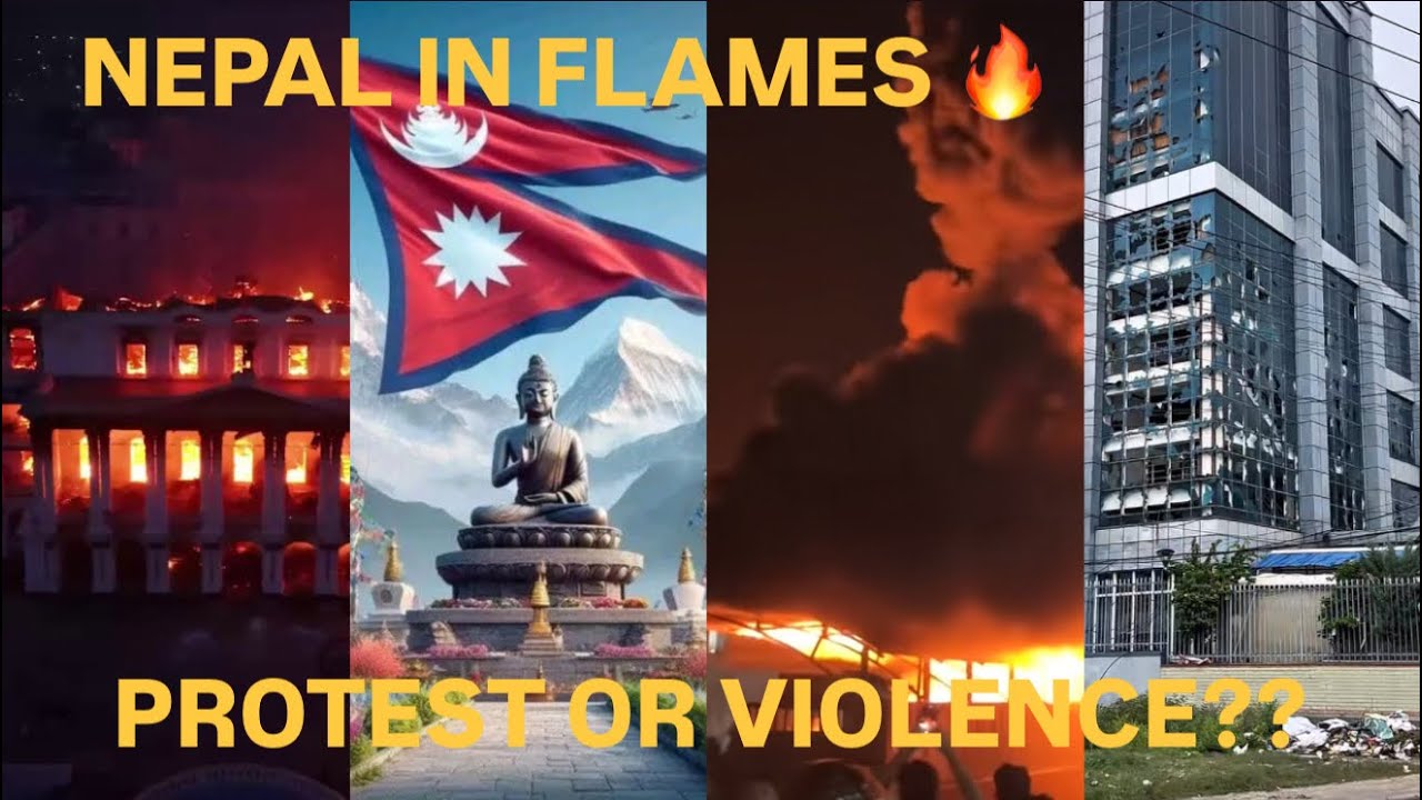 Nepal on Fire 🔥Protest or Violence? | September 8-9 Incident 