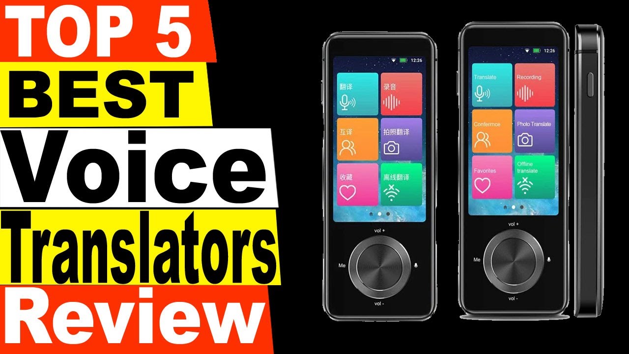 TOP 5 Best Voice Translators Review 2021 | Best Voice Translators
