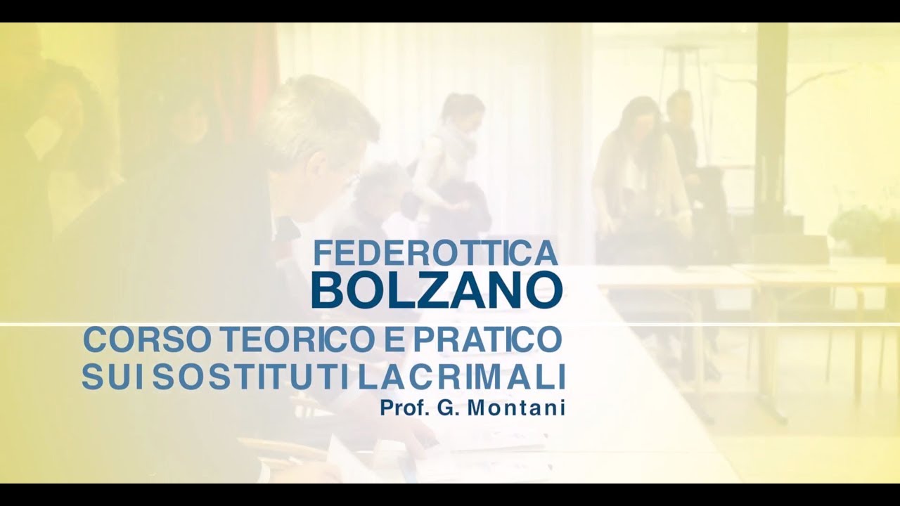 OMISAN corso Federottica Bolzano 2018