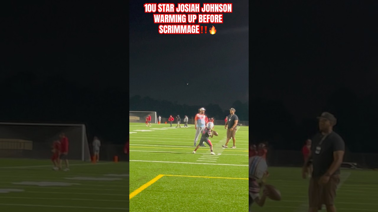 10U STAR JOSIAH JOHNSON WARMING UP