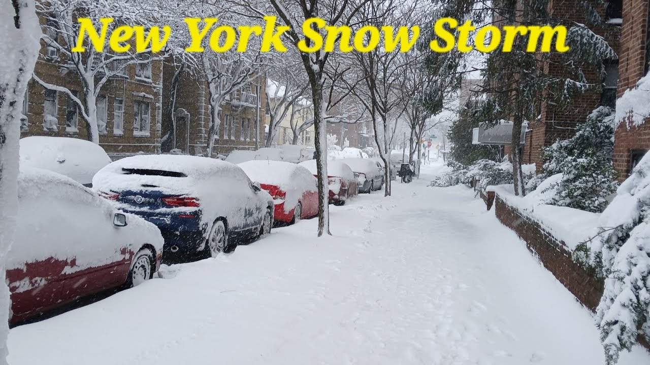 BLIZZARD IN NYC #nyc#blizzard#snowstorm