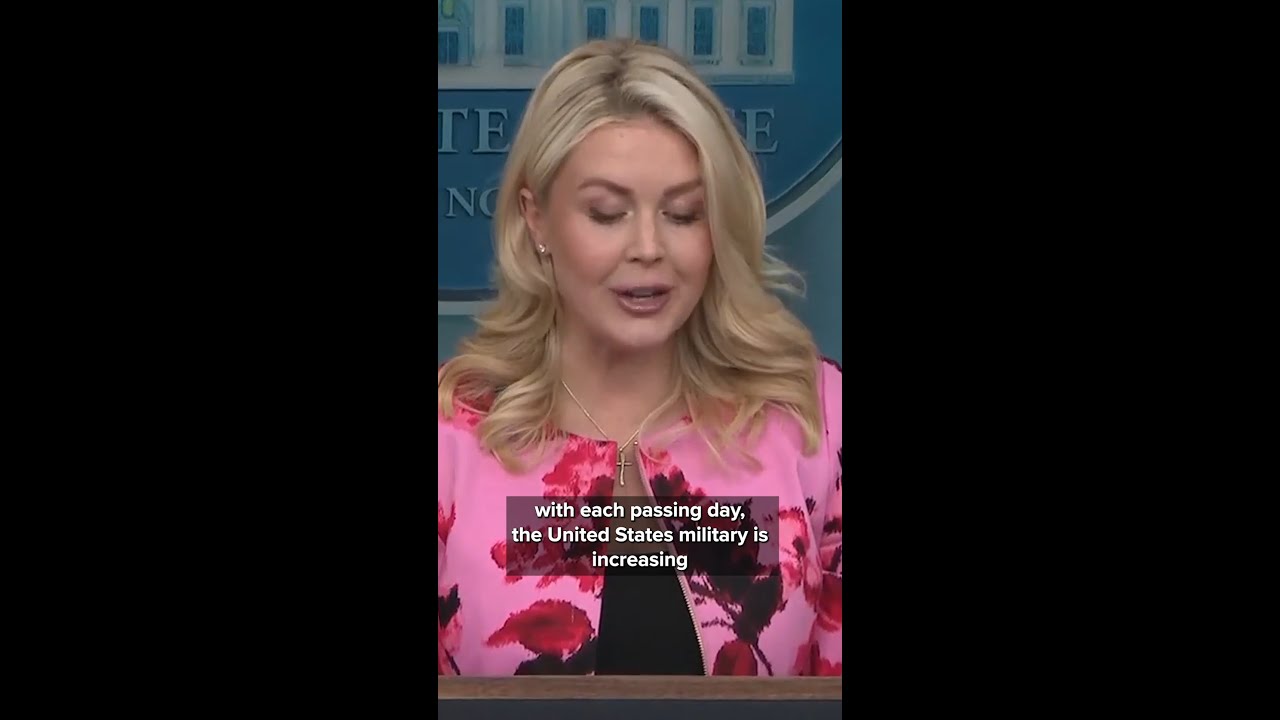 Karoline Leavitt says Operation Epic Fury has struck more than 11,000 enemy targets