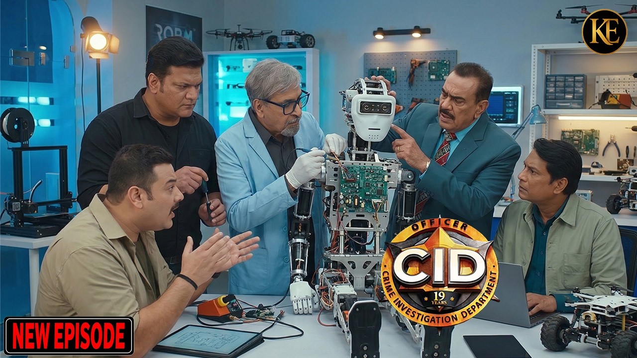 सालुंखे ने नए रोबोट का आविष्कार कर दिया -  CID टीम देख दंग रह गई | CID | Season 2 | Latest Episode