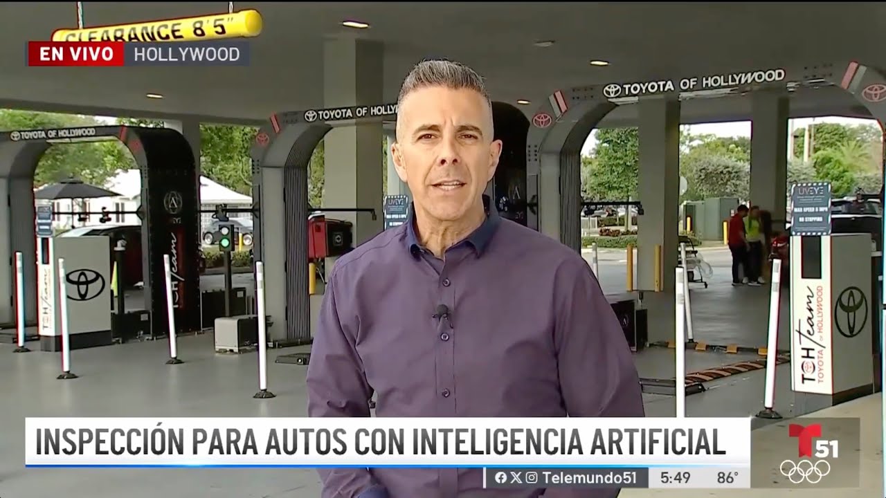 UVeye | Telemundo51 at Toyota of Hollywood Florida - En Español