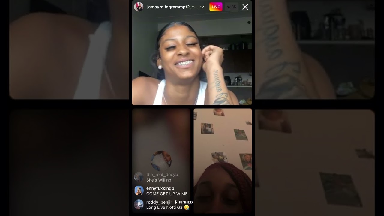 Chii wvttz girlfriend Jamayra live disses drilly affiliate Dalilah & argues with oops😳