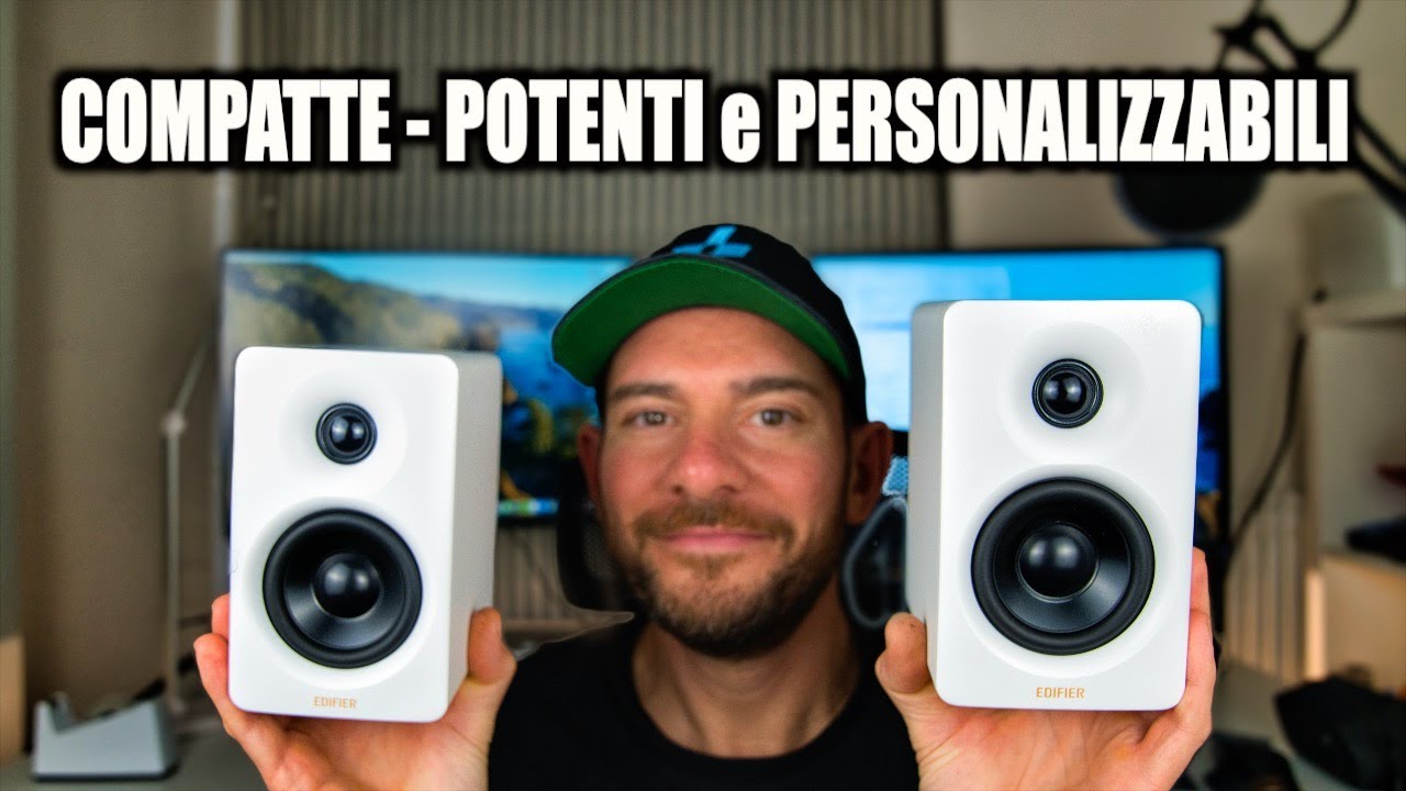 CASSE da SCRIVANIA COMPATTE, POTENTI e di DESIGN - EDIFIER M60
