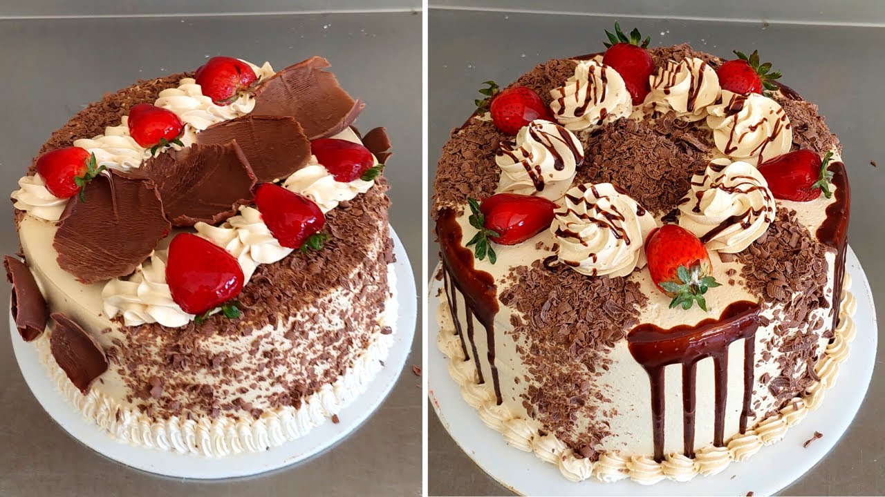 CHOCOLATE RALLADO para decorar  || IDEAS DE DECORACION CON CHOCOLATE🍰 ||  tortas comerciales faciles
